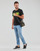 Υφασμάτινα Άνδρας T-shirt με κοντά μανίκια Replay M6352 Black