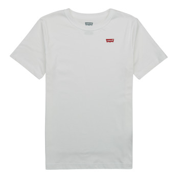 Υφασμάτινα Αγόρι T-shirt με κοντά μανίκια Levi's CHEST HIT MC Άσπρο