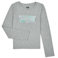 Υφασμάτινα Κορίτσι Μπλουζάκια με μακριά μανίκια Levi's LS BATWING TOP Grey
