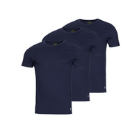 Υφασμάτινα Άνδρας T-shirt με κοντά μανίκια Polo Ralph Lauren CREW NECK X3 Marine / Marine / Marine