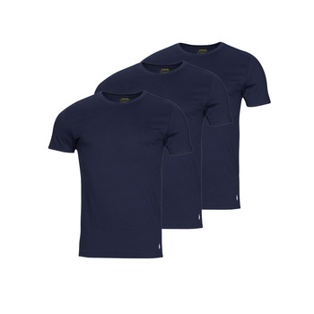 Υφασμάτινα Άνδρας T-shirt με κοντά μανίκια Polo Ralph Lauren CREW NECK X3 Marine / Marine / Marine