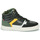 Παπούτσια Αγόρι Ψηλά Sneakers Pepe jeans KENTON MASTER BOOT BOY Black / Yellow / Green