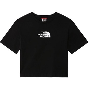 Υφασμάτινα Γυναίκα T-shirts & Μπλούζες The North Face CROPPED Black
