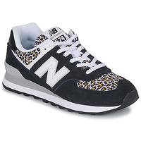 Παπούτσια Γυναίκα Χαμηλά Sneakers New Balance 574 Black / Leopard