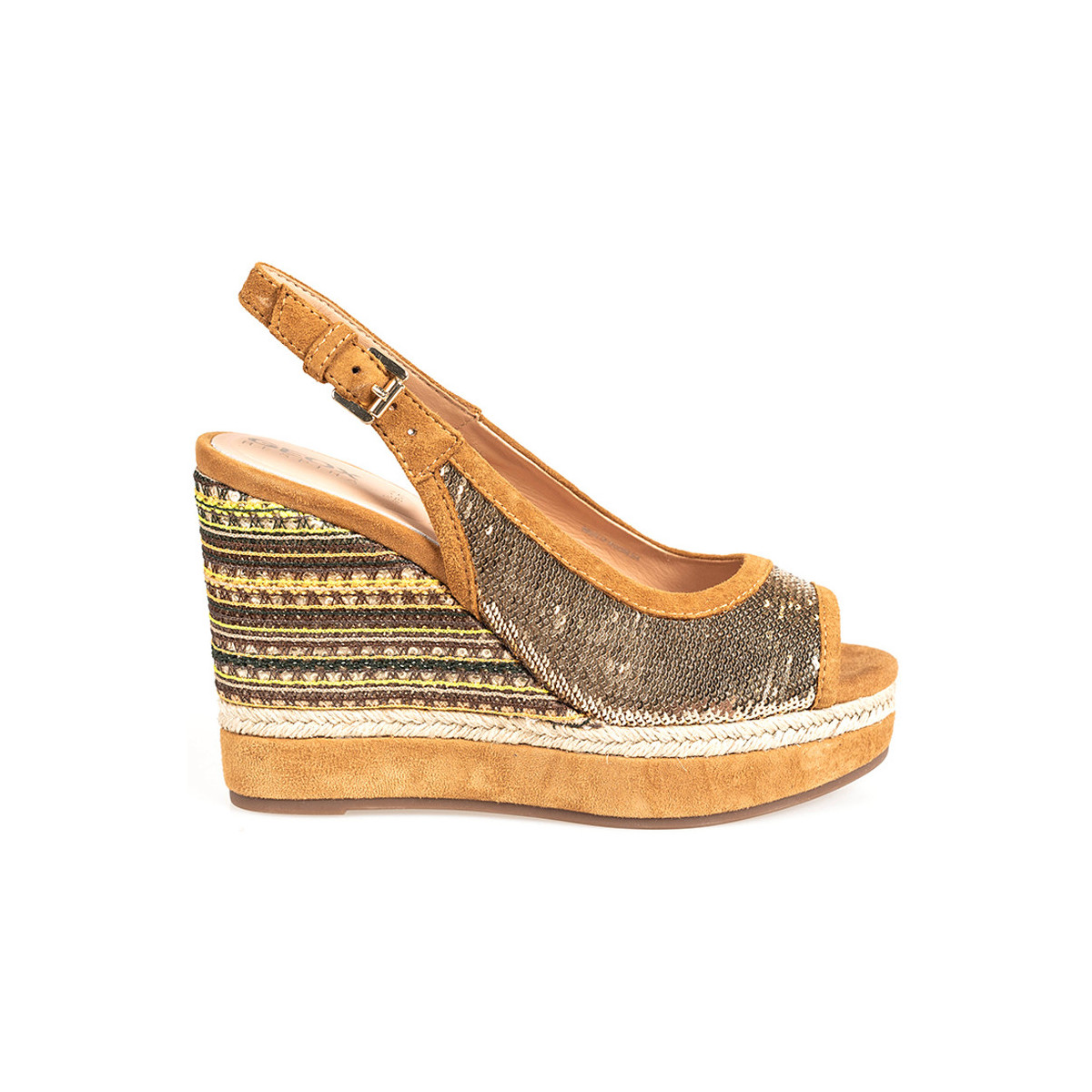 Παπούτσια Γυναίκα Σανδάλια / Πέδιλα Geox D92CFF 0AT21 Brown