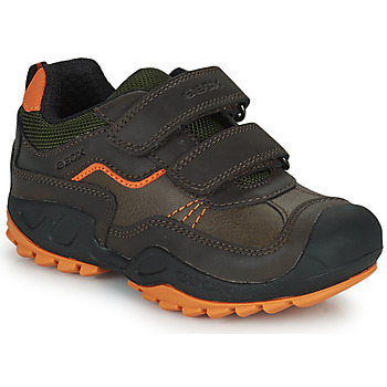 Παπούτσια Αγόρι Χαμηλά Sneakers Geox J NEW SAVAGE BOY Brown / Orange