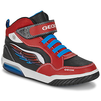 Παπούτσια Αγόρι Ψηλά Sneakers Geox J INEK BOY D Red / Μπλέ