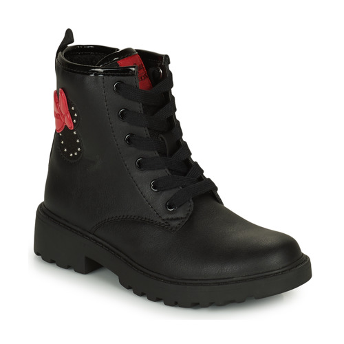 Παπούτσια Κορίτσι Μπότες Geox J CASEY GIRL C Black / Red