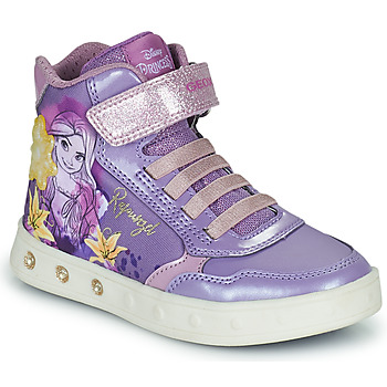 Παπούτσια Κορίτσι Ψηλά Sneakers Geox J SKYLIN GIRL G Violet