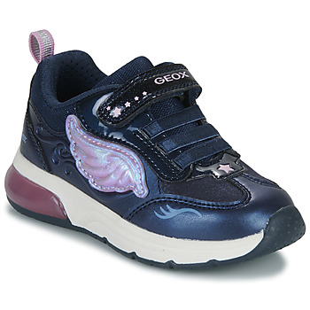 Παπούτσια Κορίτσι Χαμηλά Sneakers Geox J SPACECLUB GIRL B Violet