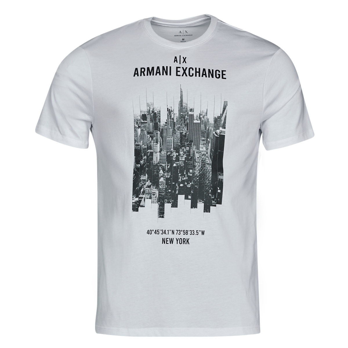 T-shirt με κοντά μανίκια Armani Exchange 6LZTFG-ZJBVZ