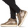 Παπούτσια Γυναίκα Ψηλά Sneakers Geox D BLOMIEE B Beige / Golden
