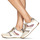 Παπούτσια Γυναίκα Χαμηλά Sneakers Geox D AIRELL Άσπρο / Beige