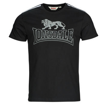 Υφασμάτινα Άνδρας T-shirt με κοντά μανίκια Lonsdale PERSHILL Black