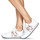 Παπούτσια Γυναίκα Χαμηλά Sneakers Armani Exchange XV592-XDX070 Άσπρο / Ροζ / Χρυσο