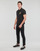 Υφασμάτινα Άνδρας Πόλο με κοντά μανίκια  Versace Jeans Couture 73GAGT01-G89 Black / Gold