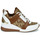 Παπούτσια Γυναίκα Χαμηλά Sneakers MICHAEL Michael Kors GEORGIE Beige / Cognac / Gold