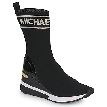 Παπούτσια Γυναίκα Ψηλά Sneakers MICHAEL Michael Kors SKYLER TALL BOOTIE Black / Gold