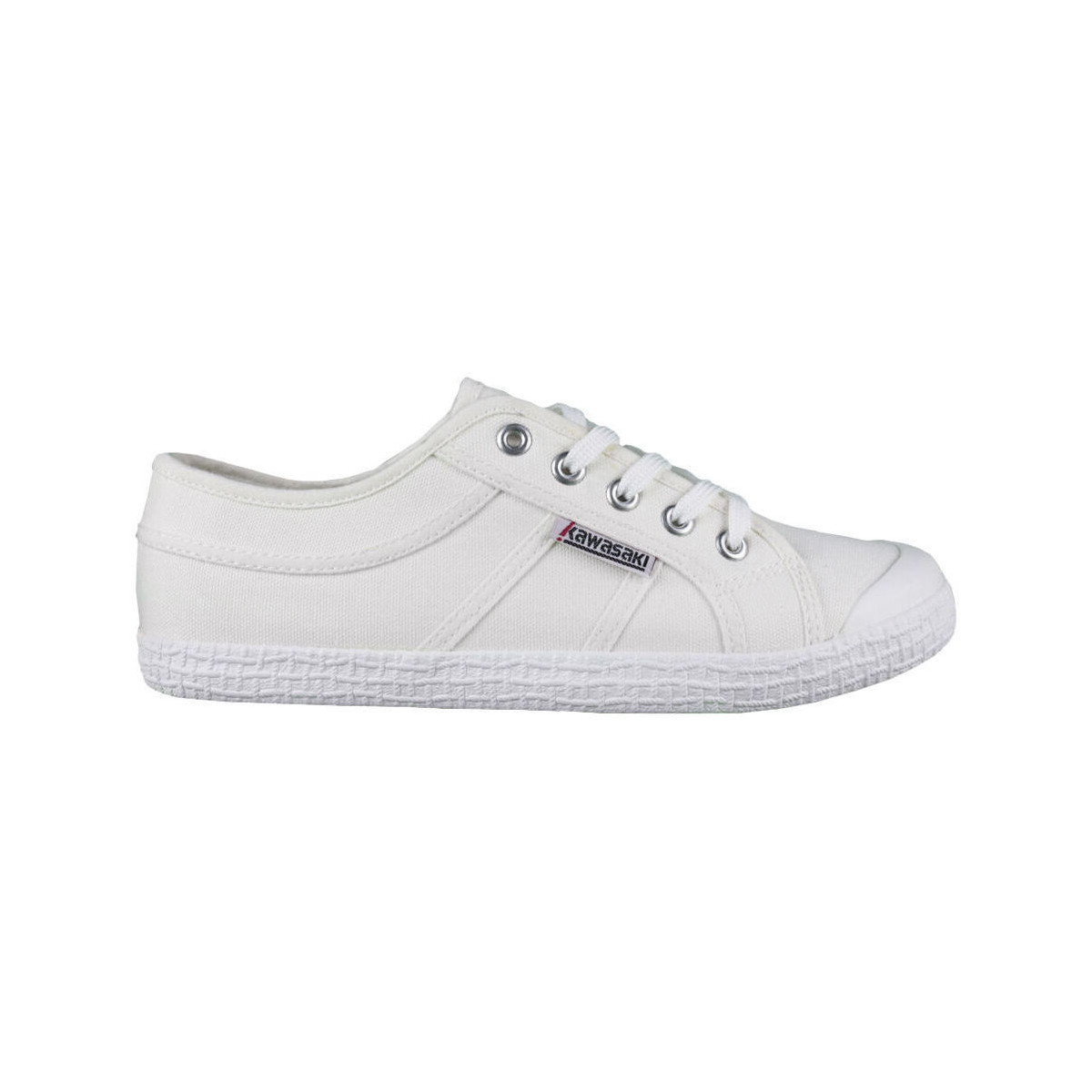 Παπούτσια Άνδρας Sneakers Kawasaki Tennis Canvas Shoe K202403 1002 White Άσπρο