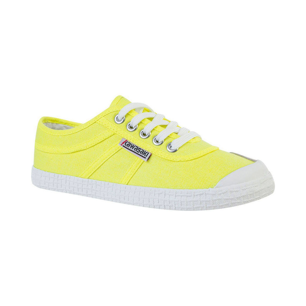 Παπούτσια Άνδρας Sneakers Kawasaki Original Neon Canvas Shoe K202428 5001 Safety Yellow Yellow