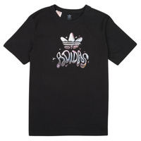 Υφασμάτινα Κορίτσι T-shirt με κοντά μανίκια adidas Originals HL9428 Black