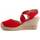 Παπούτσια Γυναίκα Εσπαντρίγια Leindia 73555 Red