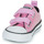 Παπούτσια Κορίτσι Χαμηλά Sneakers Converse Chuck Taylor All Star 2V Glitter Ox Ροζ