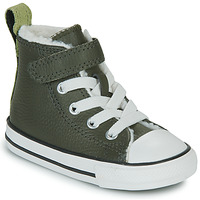 Παπούτσια Παιδί Ψηλά Sneakers Converse Chuck Taylor All Star 1V Lined Leather Hi Green