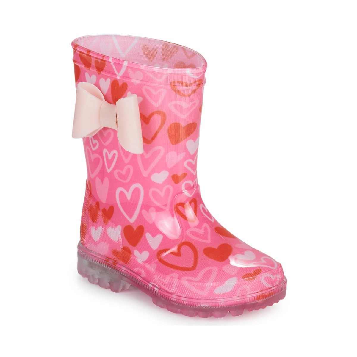 Παπούτσια Κορίτσι Μπότες βροχής Be Only ROSALIA Ροζ