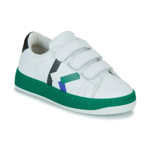 Παπούτσια Αγόρι Χαμηλά Sneakers Kenzo K29092 Άσπρο / Green