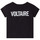 Υφασμάτινα Κορίτσι T-shirt με κοντά μανίκια Zadig & Voltaire X15369-09B Black