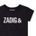 Υφασμάτινα Κορίτσι T-shirt με κοντά μανίκια Zadig & Voltaire X15369-09B Black