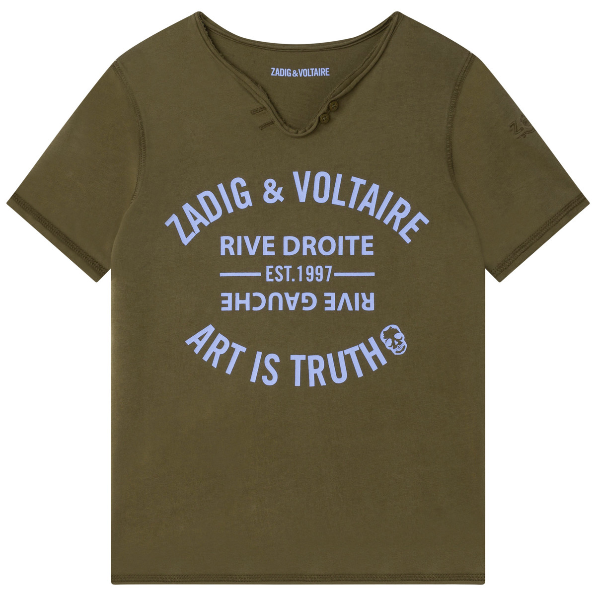 T-shirt με κοντά μανίκια Zadig & Voltaire X25336-64E