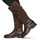 Παπούτσια Γυναίκα Μπότες για την πόλη Lauren Ralph Lauren EMELIE-BOOTS-TALL BOOT Σοκολά