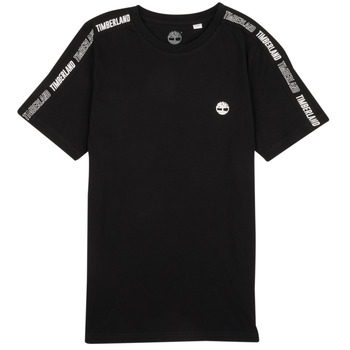 Υφασμάτινα Αγόρι T-shirt με κοντά μανίκια Timberland T45865-09B Black