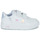 Παπούτσια Κορίτσι Χαμηλά Sneakers Lacoste T-CLIP Άσπρο / Irisé