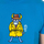 Υφασμάτινα Άνδρας T-shirt με κοντά μανίκια Kukuxumusu SAM-BLUE Μπλέ