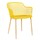 Σπίτι Καρέκλες εξωτερικού χώρου The home deco factory MALAGA X4 Yellow