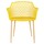 Σπίτι Καρέκλες εξωτερικού χώρου The home deco factory MALAGA X4 Yellow