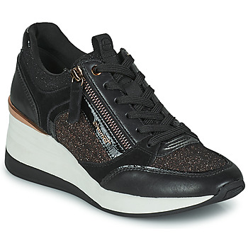 Παπούτσια Γυναίκα Χαμηλά Sneakers Tamaris 23703-092 Black / Gold