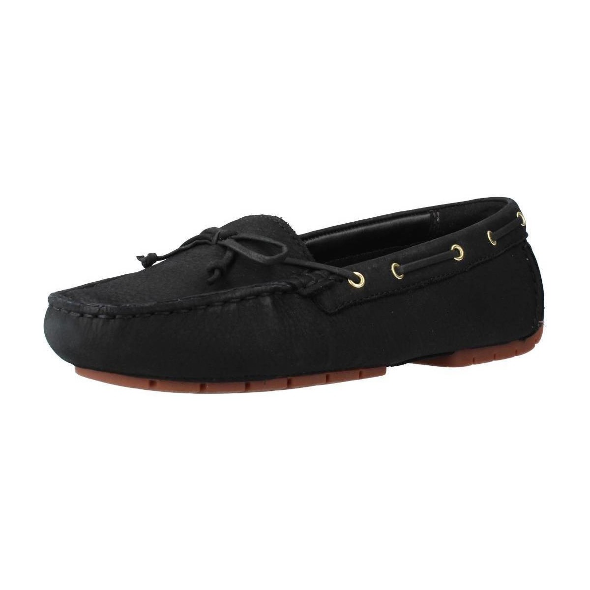 Παπούτσια Μοκασσίνια Clarks M0CC BOAT2 Black