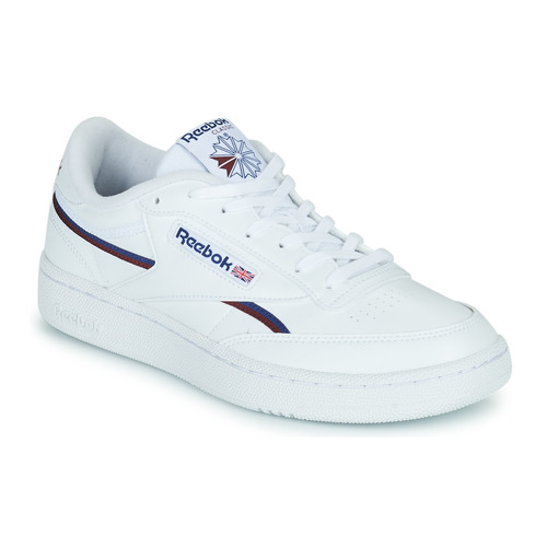 Παπούτσια Χαμηλά Sneakers Reebok Classic CLUB C 85 VEGAN Άσπρο / Μπλέ / Red