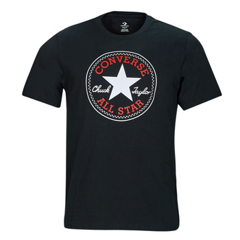 Υφασμάτινα Άνδρας T-shirt με κοντά μανίκια Converse GO-TO CHUCK TAYLOR CLASSIC PATCH TEE Black