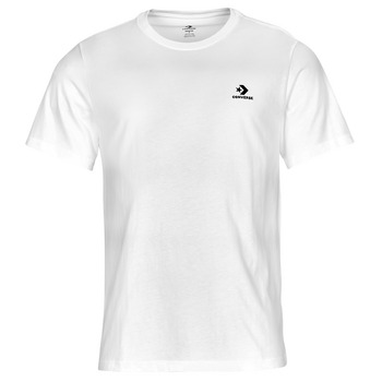 Υφασμάτινα Άνδρας T-shirt με κοντά μανίκια Converse GO-TO EMBROIDERED STAR CHEVRON TEE Άσπρο