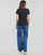 Υφασμάτινα Γυναίκα T-shirt με κοντά μανίκια Converse STAR CHEVRON TEE Μαυρο