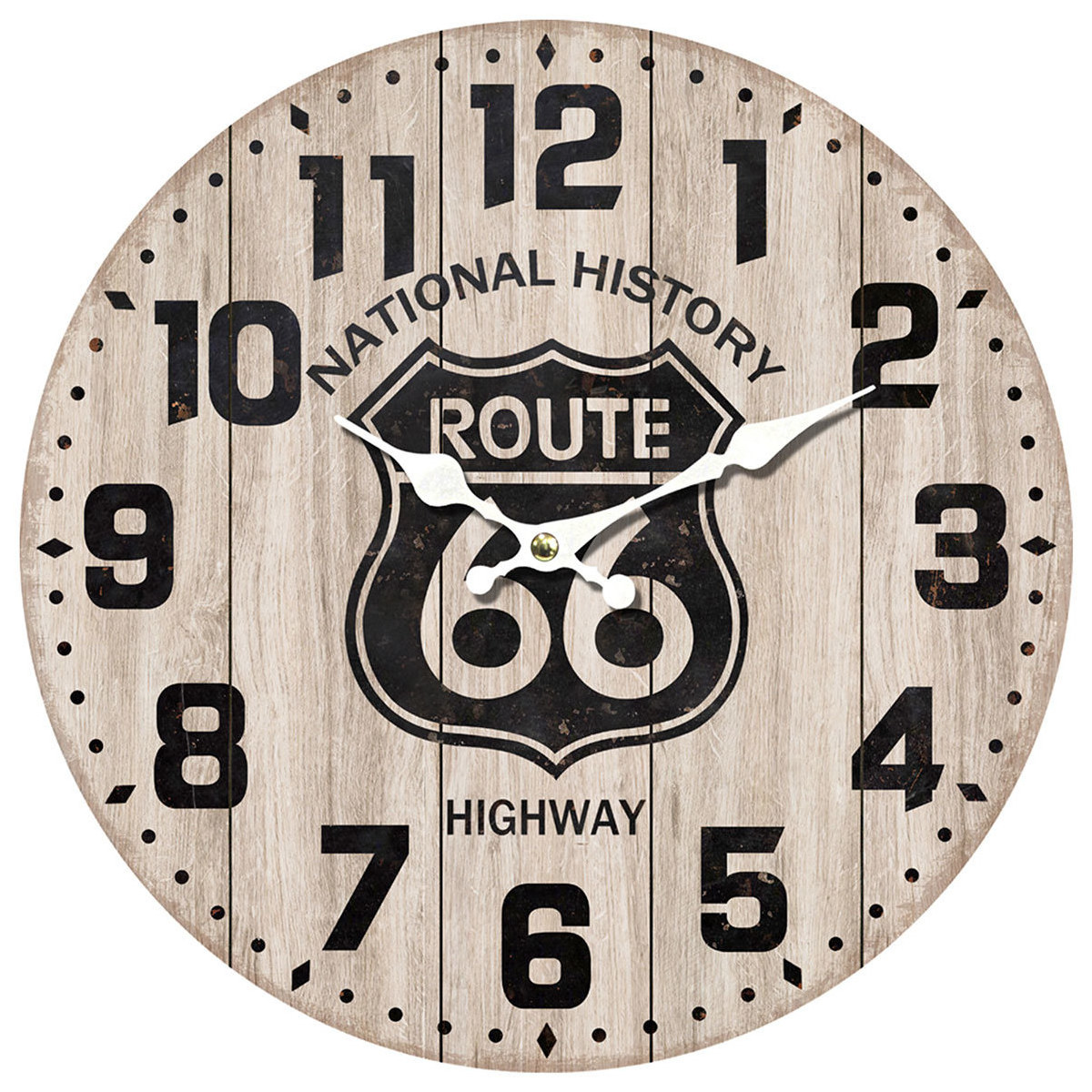 Σπίτι Ρολόγια τοίχου Signes Grimalt Ρολόι Τοίχου Διαδρομής 66 Brown