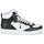 Παπούτσια Άνδρας Ψηλά Sneakers Polo Ralph Lauren POLO CRT HGH-SNEAKERS-LOW TOP LACE Black / Άσπρο