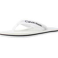 Παπούτσια Γυναίκα Σαγιονάρες Calvin Klein Jeans HW0HW00865 Άσπρο