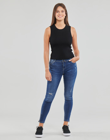Υφασμάτινα Γυναίκα Skinny jeans Noisy May NMKIMMY AZ157MB Μπλέ / Medium