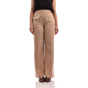 Υφασμάτινα Γυναίκα Παντελόνες / σαλβάρια Calvin Klein Jeans K20K203772 Beige